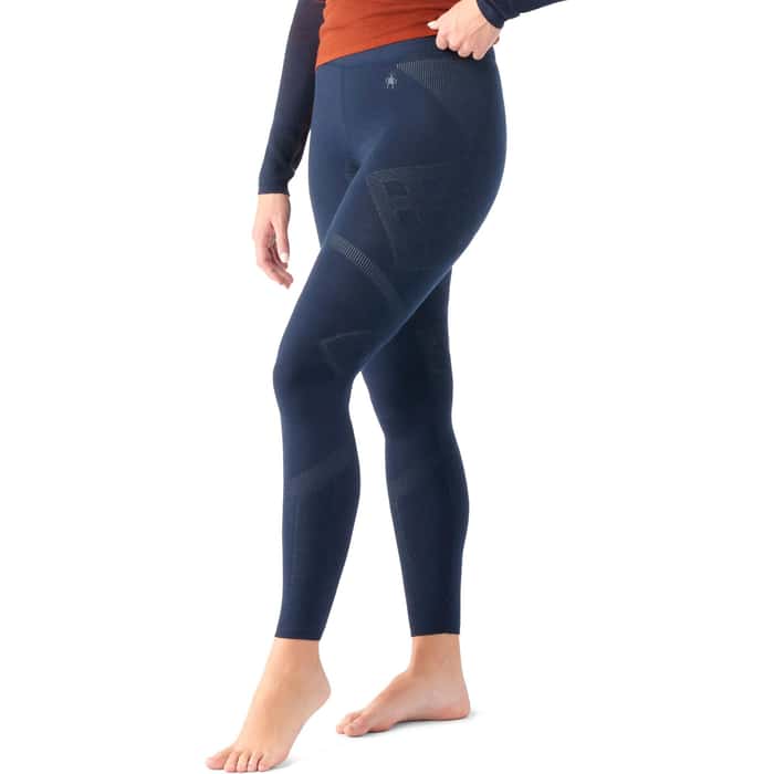 Smartwool - Intraknit Thermal Merino Base Layer Bottom - Women's - Deep Navy/Pewter Blue