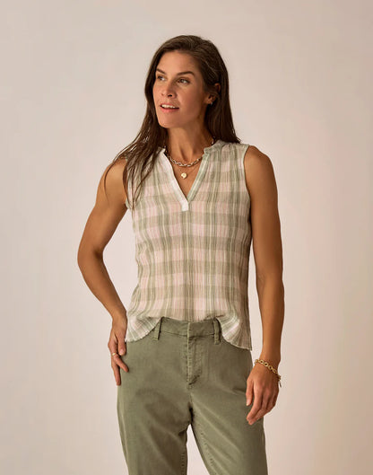 Carve Designs - Dylan Tank - Women's - Fatigue Multiplaid