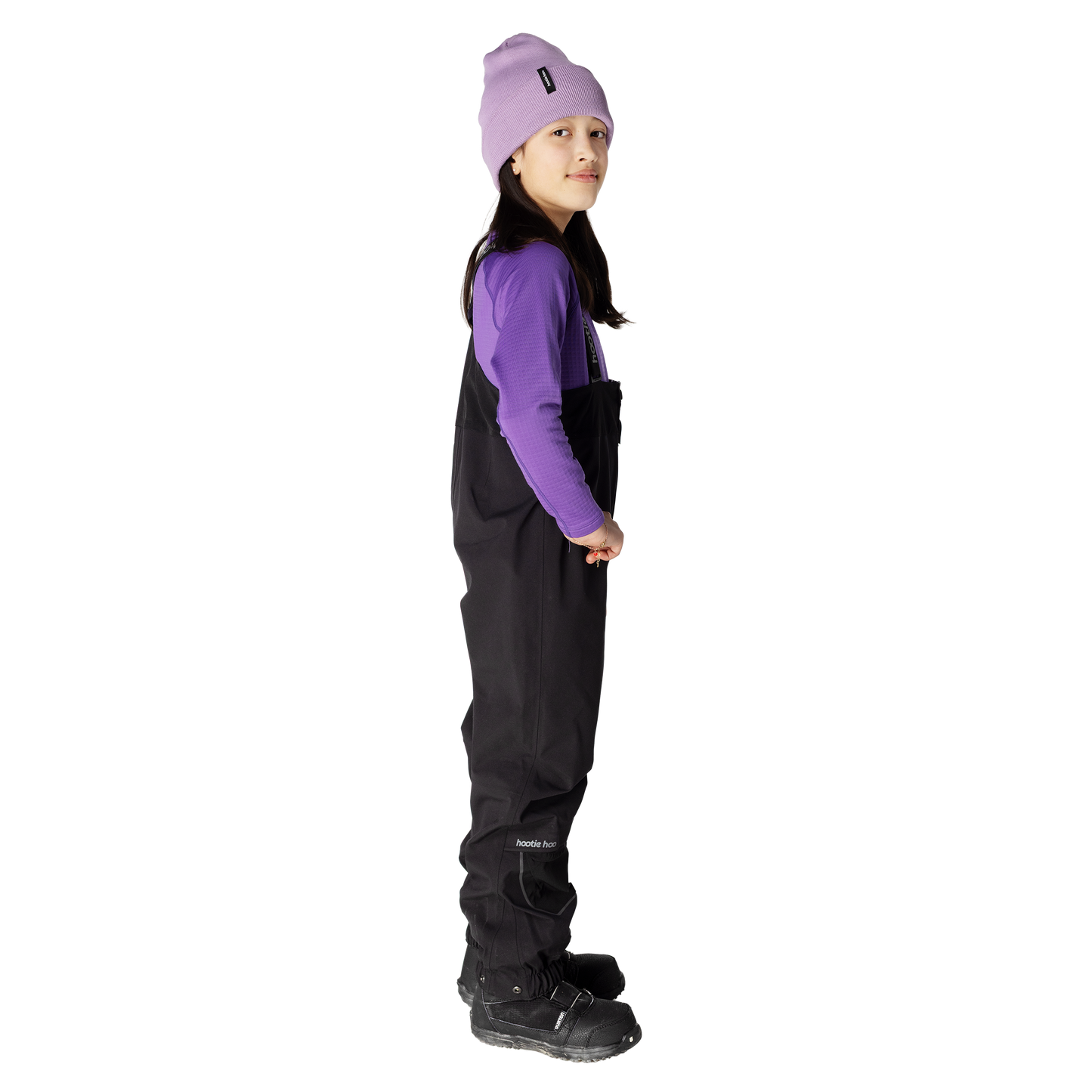 Kids Tiptop 3L Shell Bib Pants - Raven Black