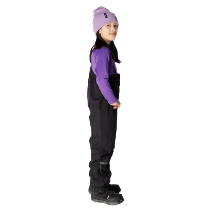 Kids Tiptop 3L Shell Bib Pants - Raven Black