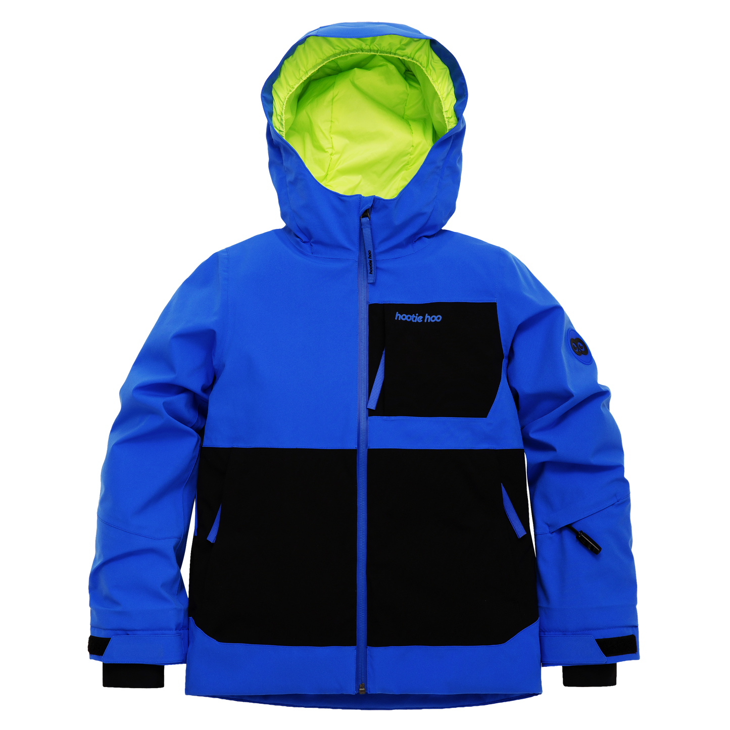 Kids Pinnakle Insulated Jacket - Vivid Blue/Raven Black