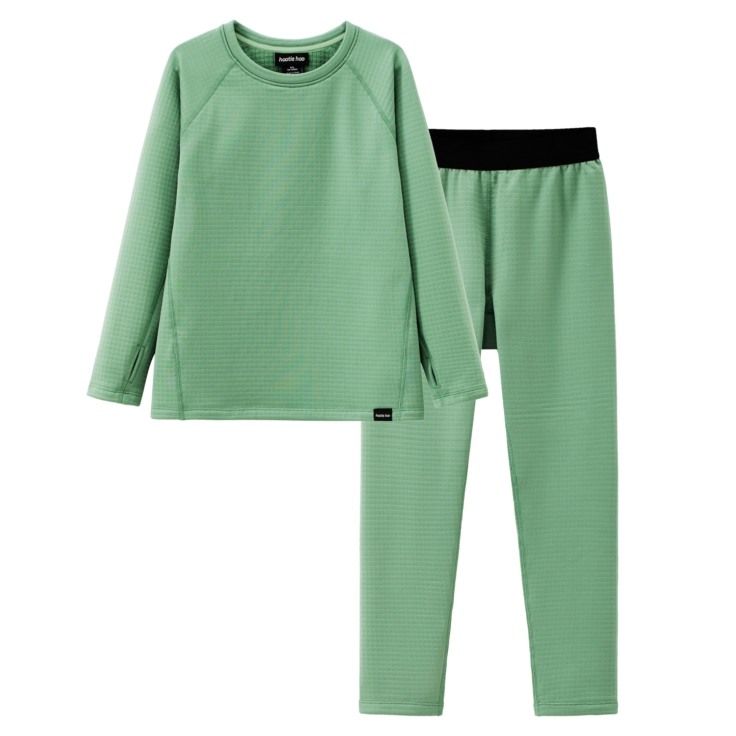Kids Torrent Layering Fleece Set - Basil