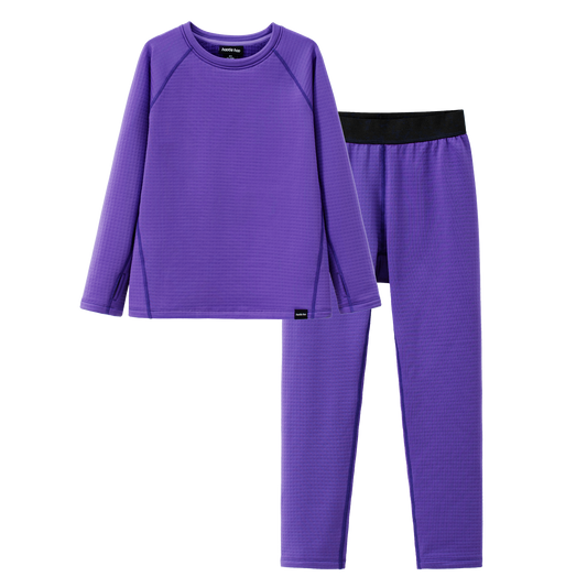 Kids Torrent Layering Fleece Set - Grape