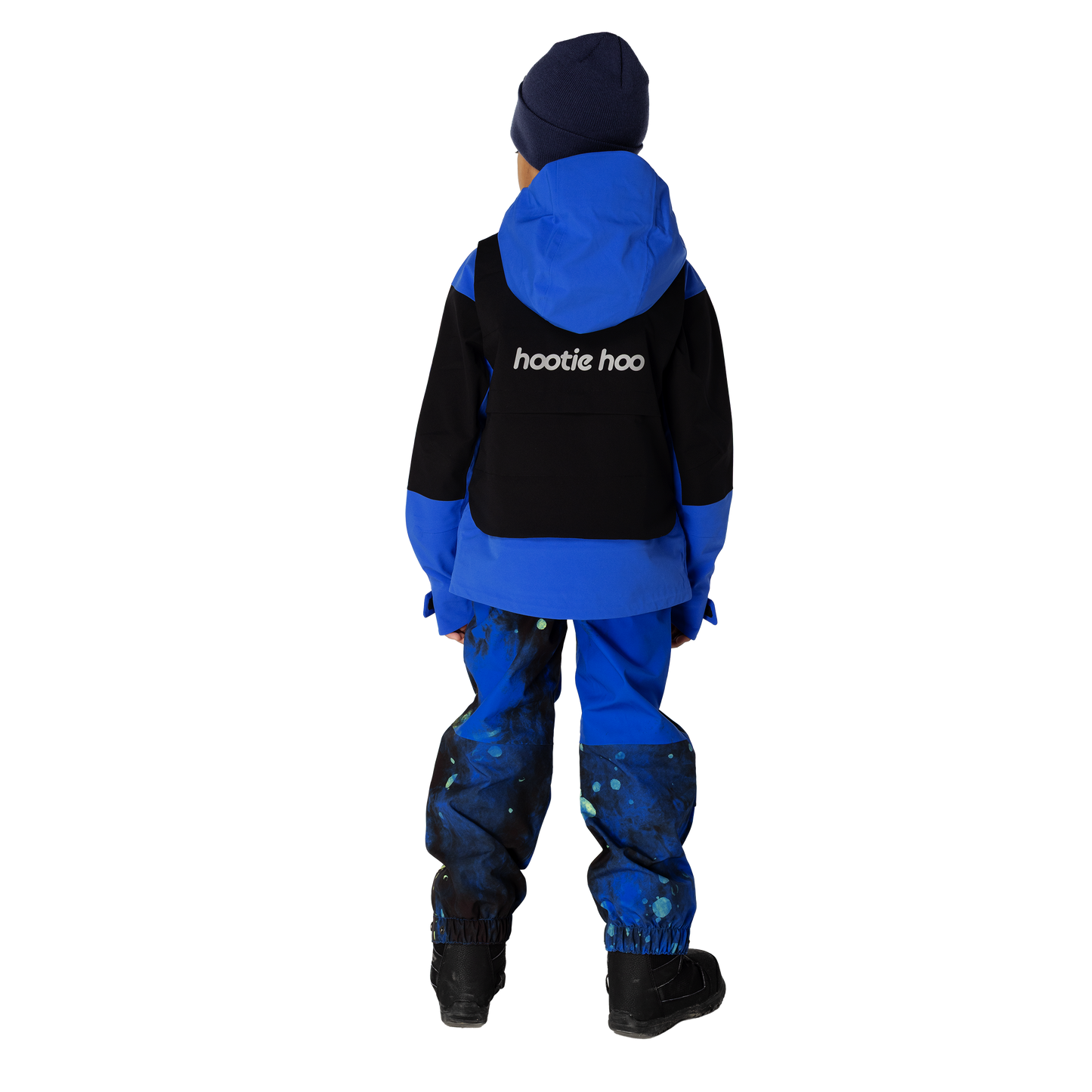 Kids Insulated Jet Vest - Raven Black