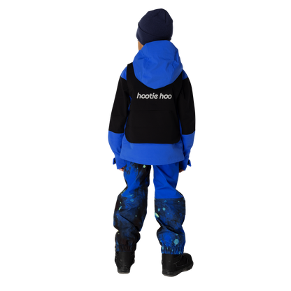 Kids Insulated Jet Vest - Raven Black
