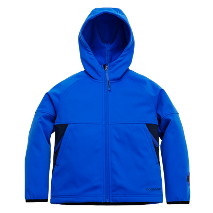Kids Brighton Bonded Fleece Jacket - Vivid Blue/Sea Blue