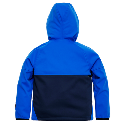 Kids Brighton Bonded Fleece Jacket - Vivid Blue/Sea Blue