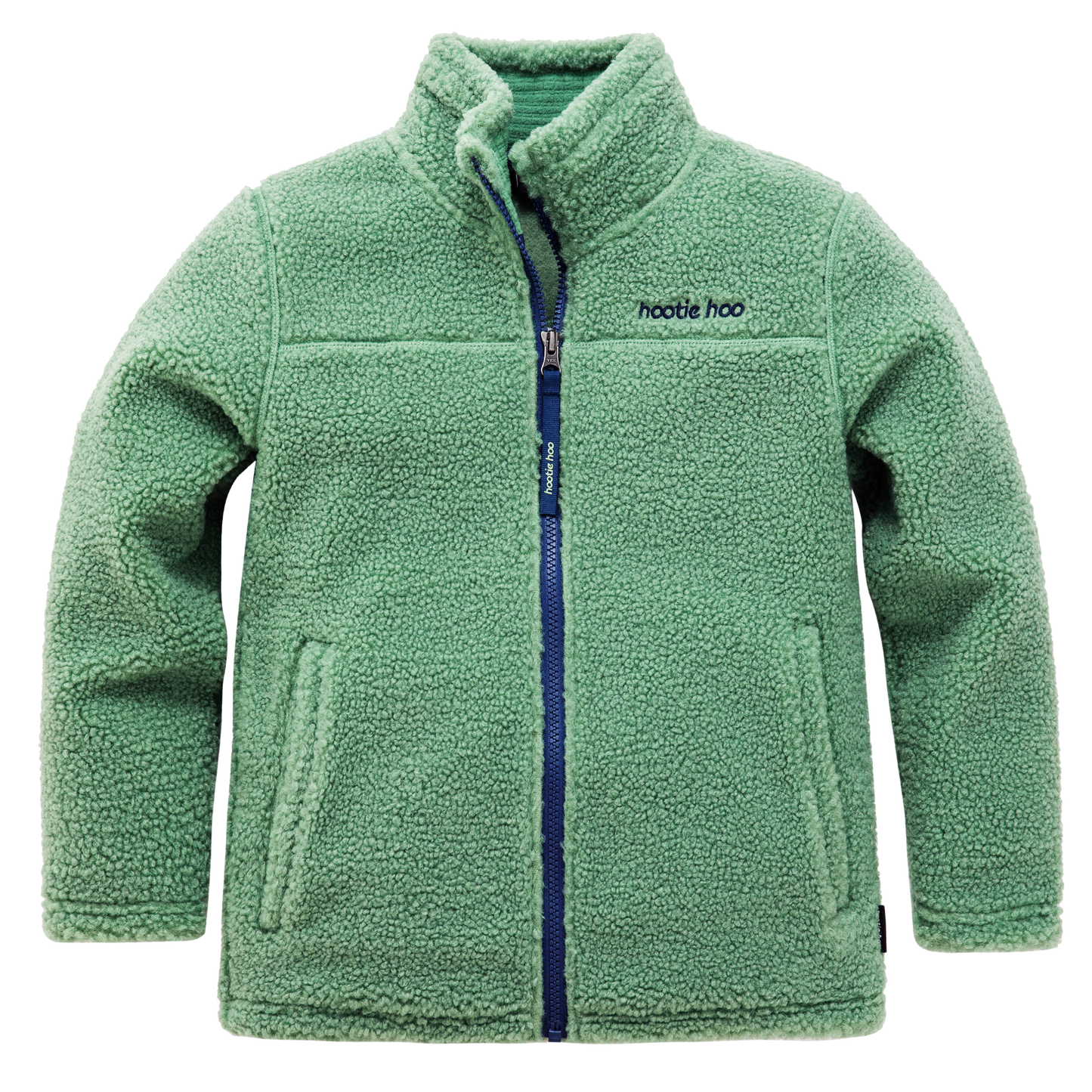 Kids Eyas Popcorn Fleece Jacket - Basil
