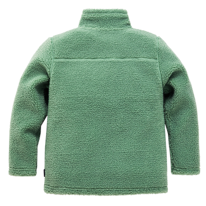 Kids Eyas Popcorn Fleece Jacket - Basil