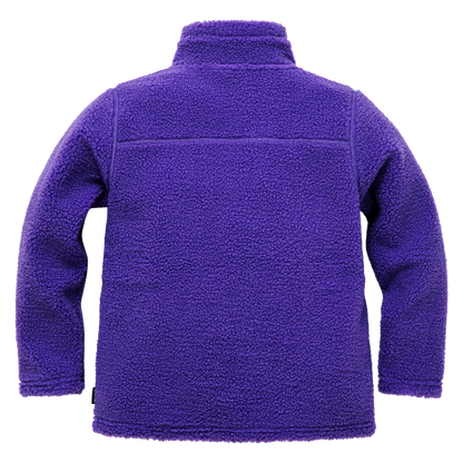 Kids Eyas Popcorn Fleece Jacket - Grape