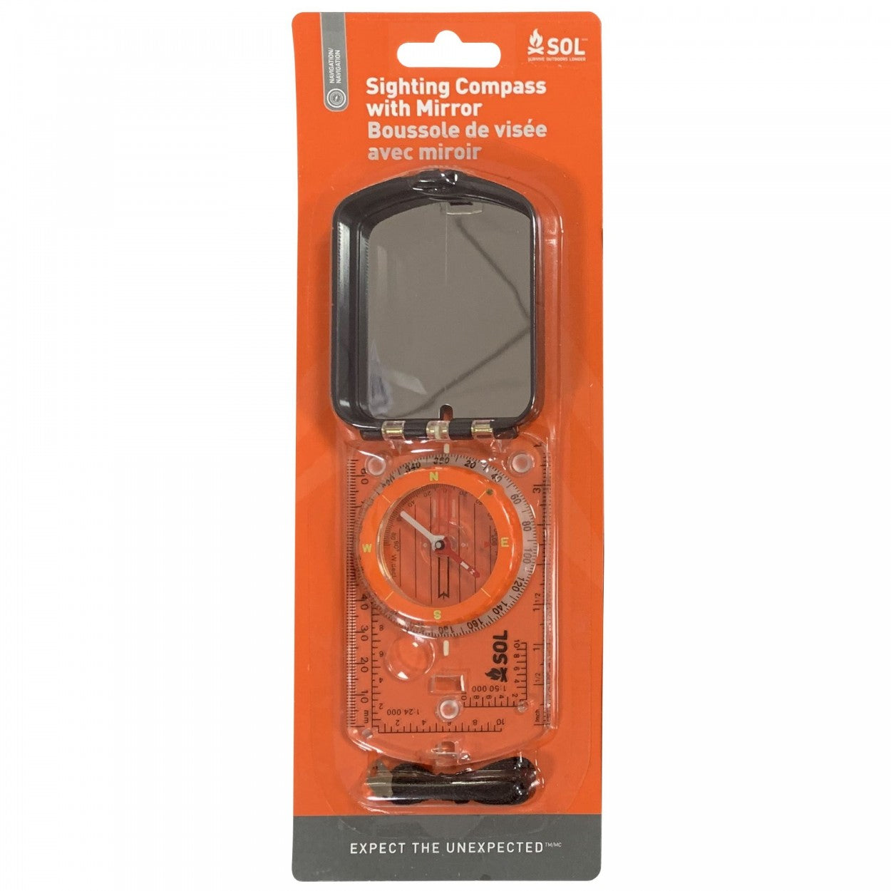 AMK - SOL Sighting Compass With Mirror