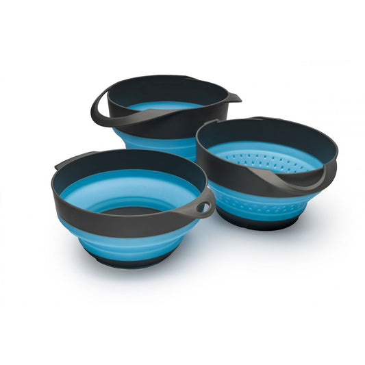 AMK - SOL Flat Pack Bowls And Strainer Set