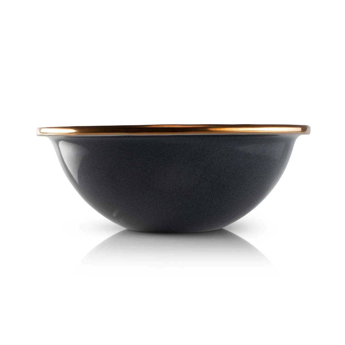 GSI Outdoors - Mesa 6" Enamelware Mixing Bowl - Earl Grey