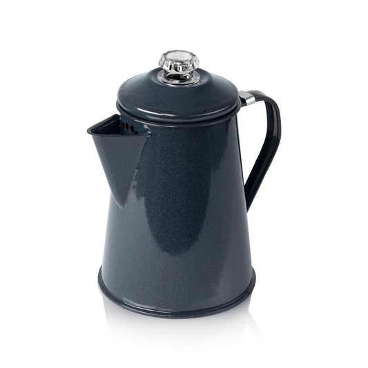 GSI Outdoors - Mesa 2 qt. Enamelware Coffee Pot - Shadow