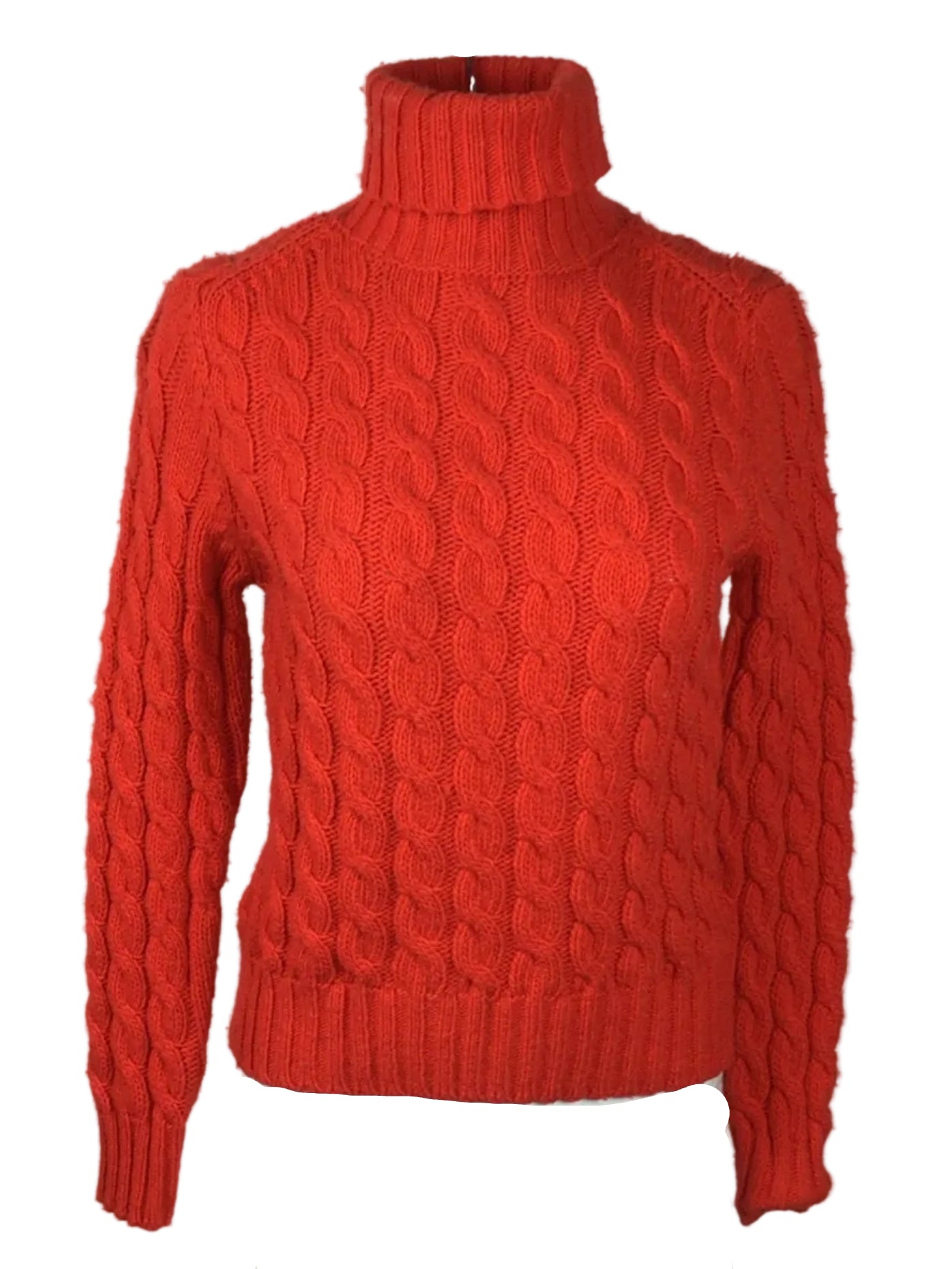 LL BEAN SWEATER WMN SM TOMATO