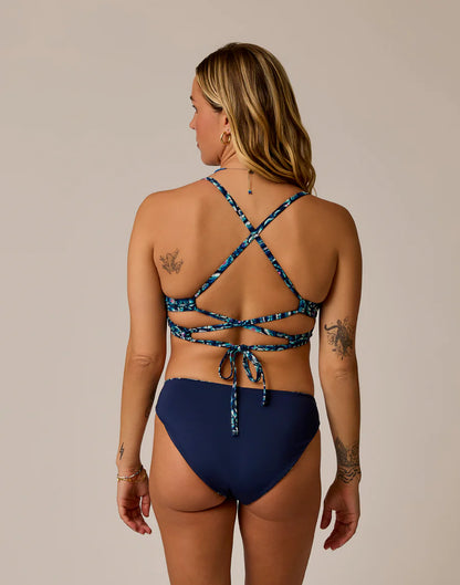 Carve Designs - St. Barth Reversible Bottom - Women's - Tahiti/Navy
