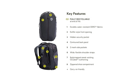 Nemo - Vantage Overnight 30L Endless Promise - Black
