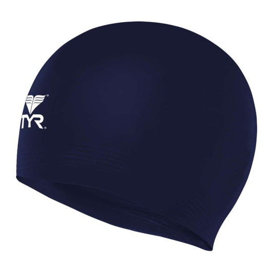 TYR - Latex Swim Cap - Navy