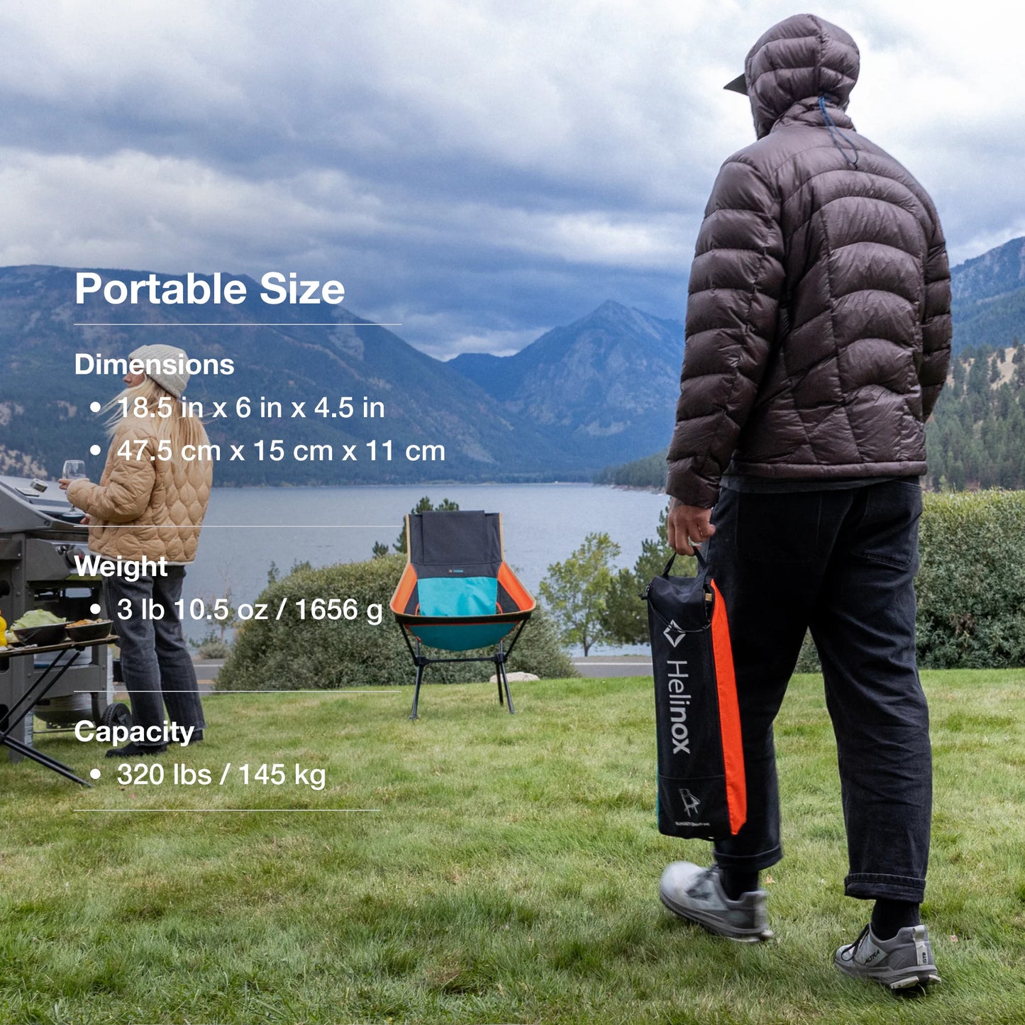 Helinox - Sunset Chair RE - Heritage Multi Block