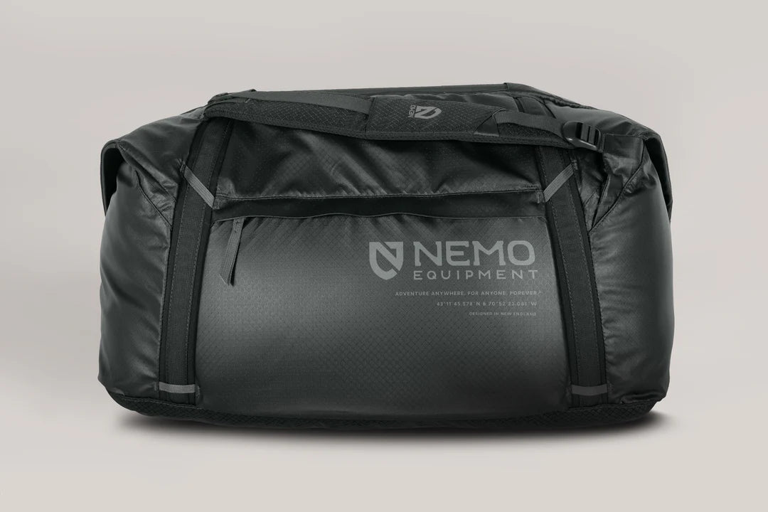 Nemo - Double Haul 70L Convertible Duffel & Tote - Goodnight Black