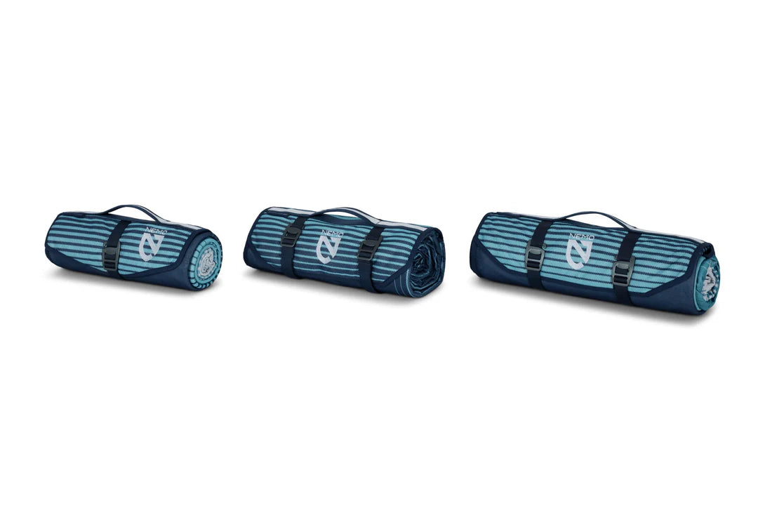 Nemo - Victory Patio Blanket - Arctic Stripe