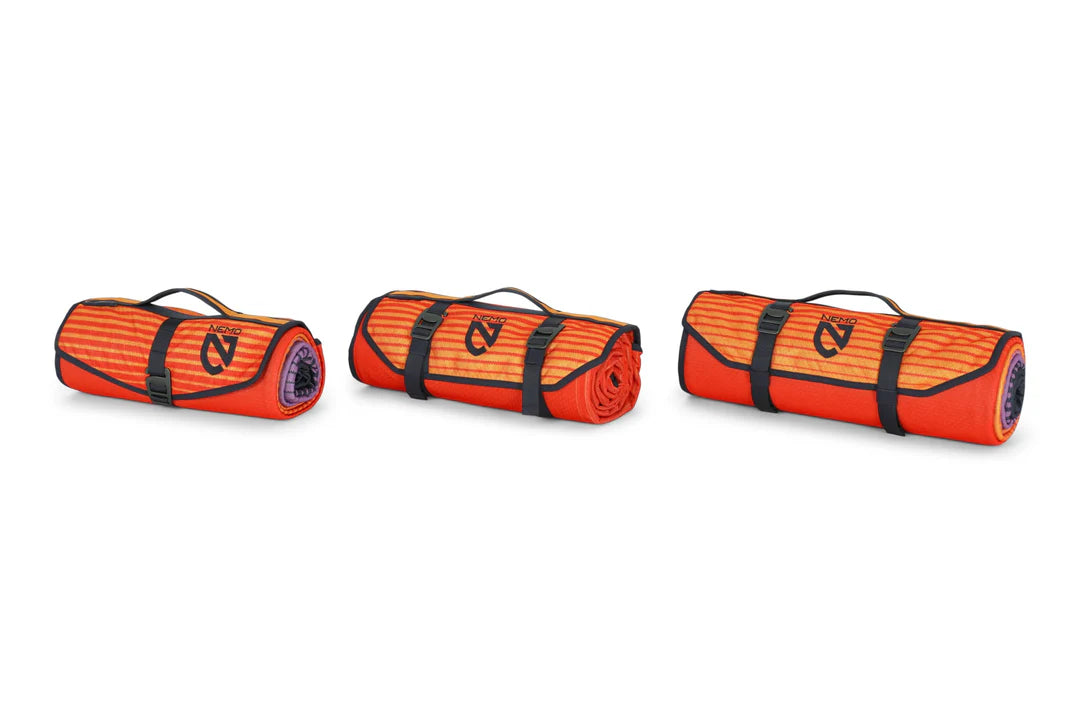 Nemo - Victory Patio Blanket - Sun Orange Stripe