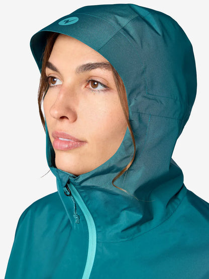 Marmot - Minimalist Pertex Jacket - Women's - Emerald Blue/Galapagos Blue
