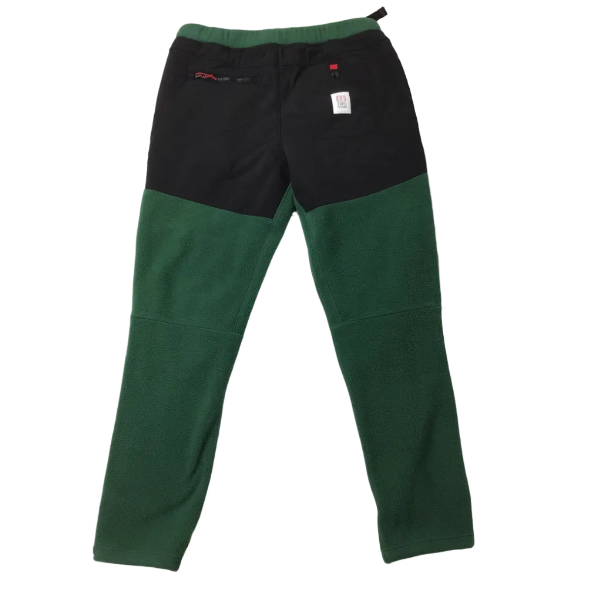 Topo Designs Fleece Pants Men XL Green/Black