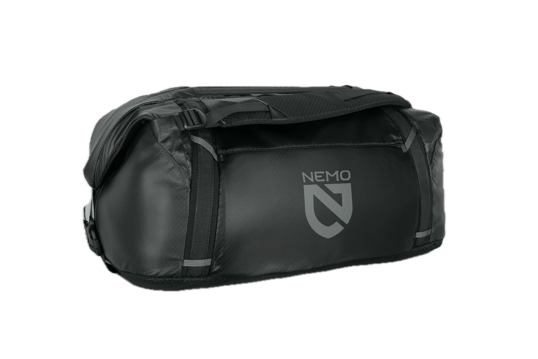 Nemo - Double Haul 55L Convertible Duffel & Tote - Goodnight Black