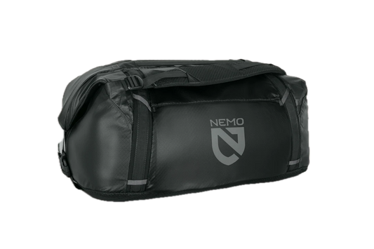 Nemo - Double Haul 55L Convertible Duffel & Tote - Goodnight Black