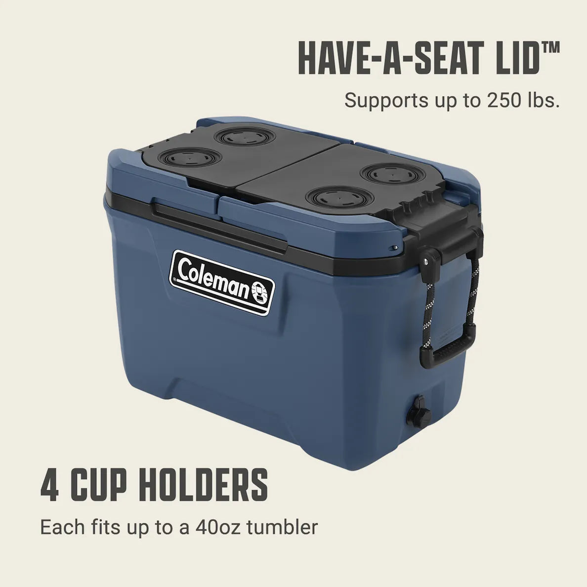 Coleman - Flex N Go Cooler 52 QT