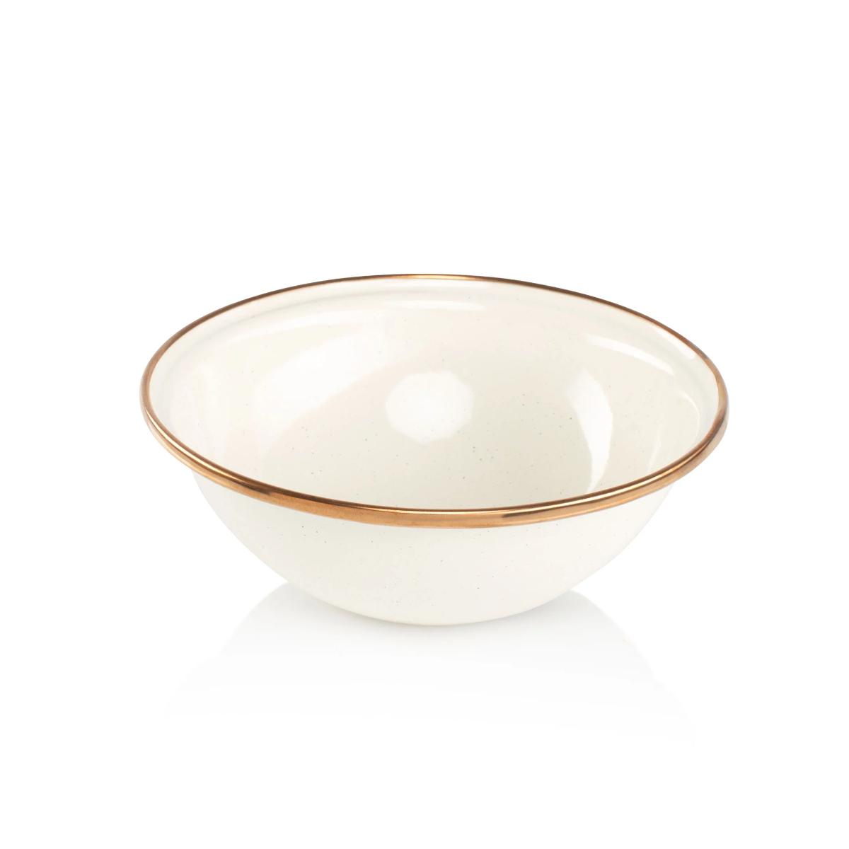 GSI Outdoors - Mesa 6" Enamelware Mixing Bowl - Cream