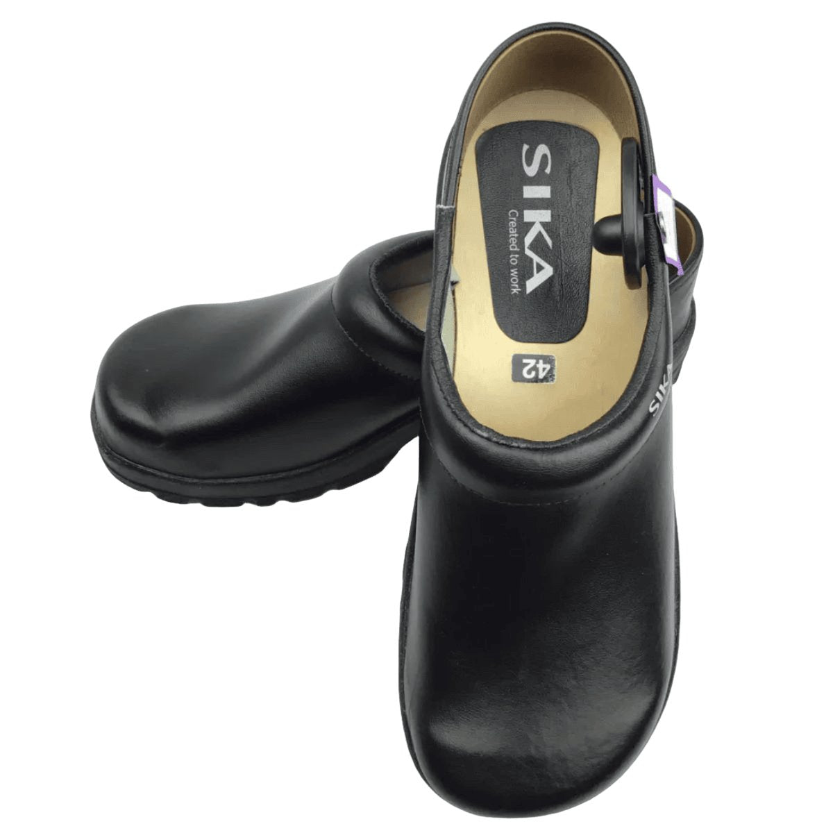 Sika Birchwood Comfort Clog Wmn 42 Blk