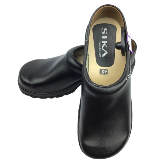 Sika Birchwood Comfort Clog Wmn 42 Blk