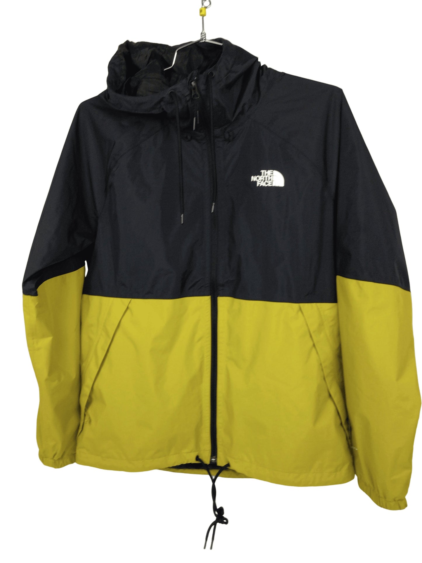 The North Face Dryvent Rain Jacket M Md Yellow/Black