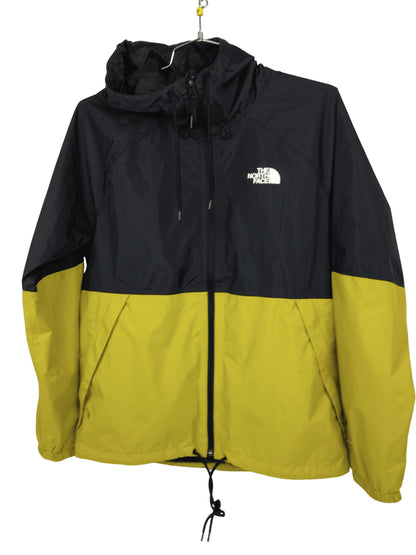 The North Face Dryvent Rain Jacket M Md Yellow/Black