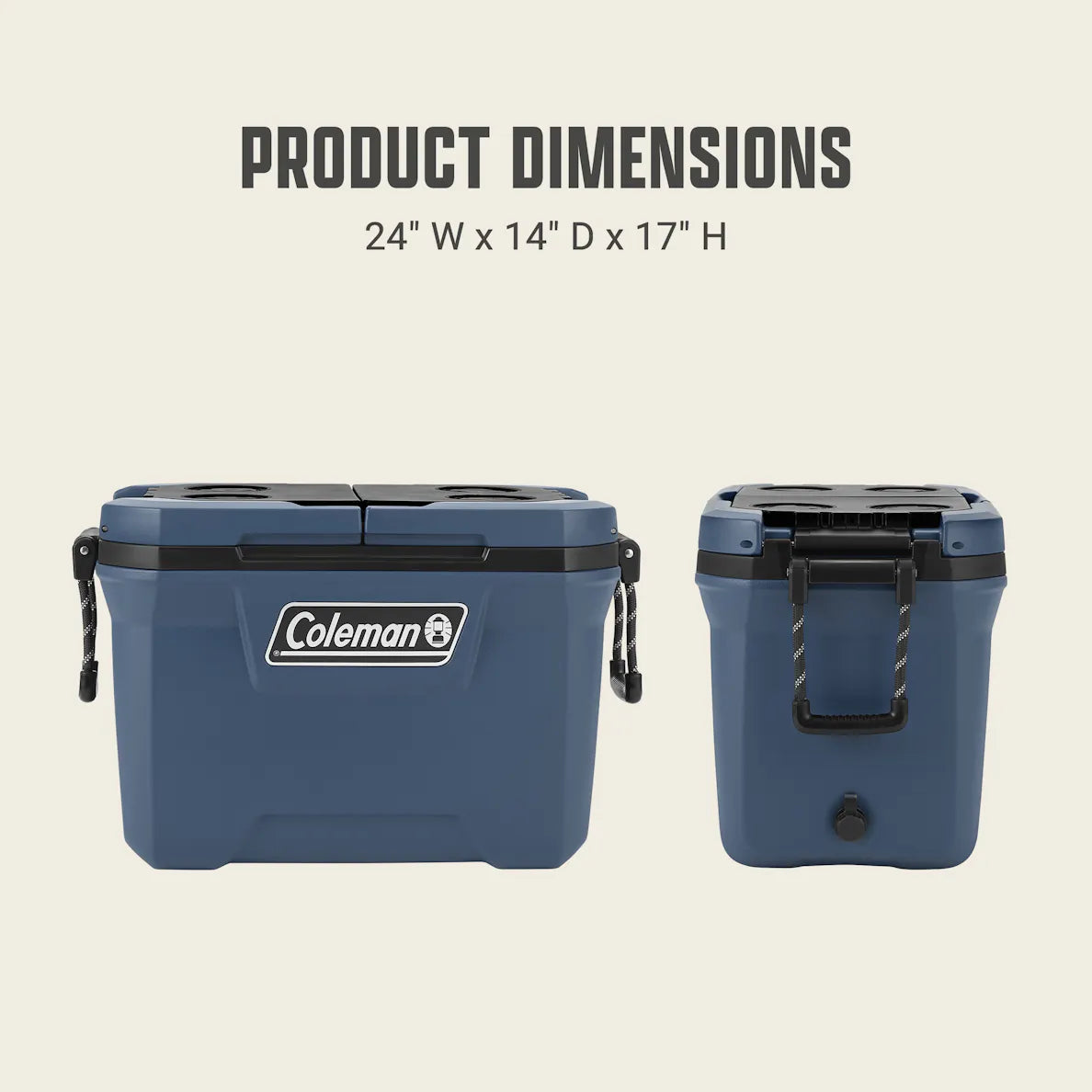 Coleman - Flex N Go Cooler 52 QT