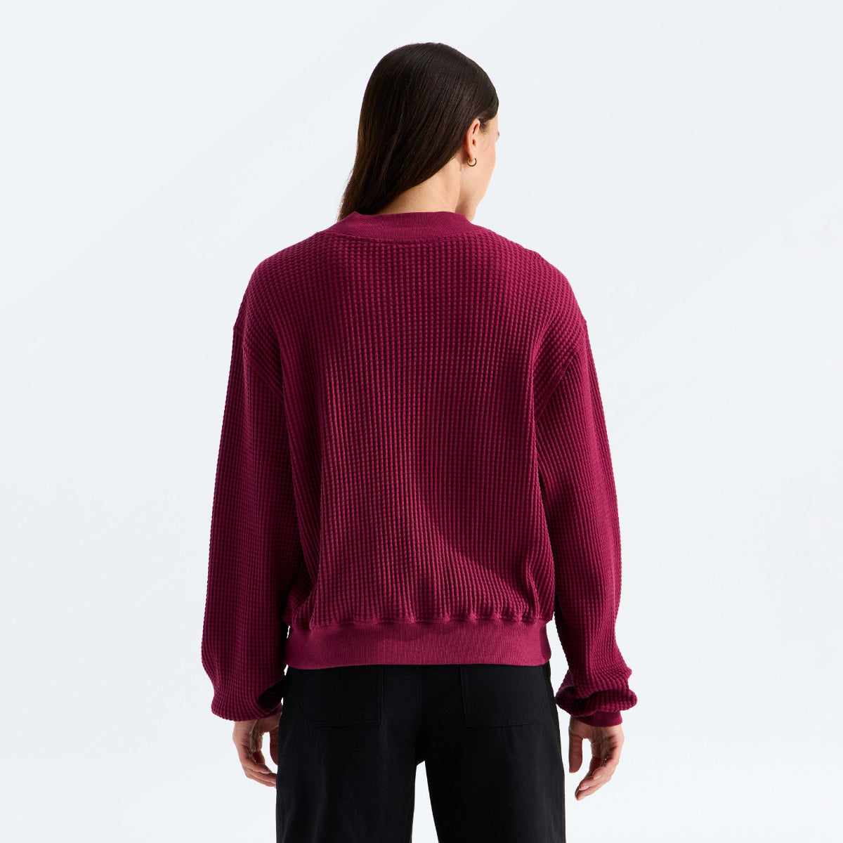 The North Face - Women's Chabot 2.0 Mock-Neck - Burgundy Crush