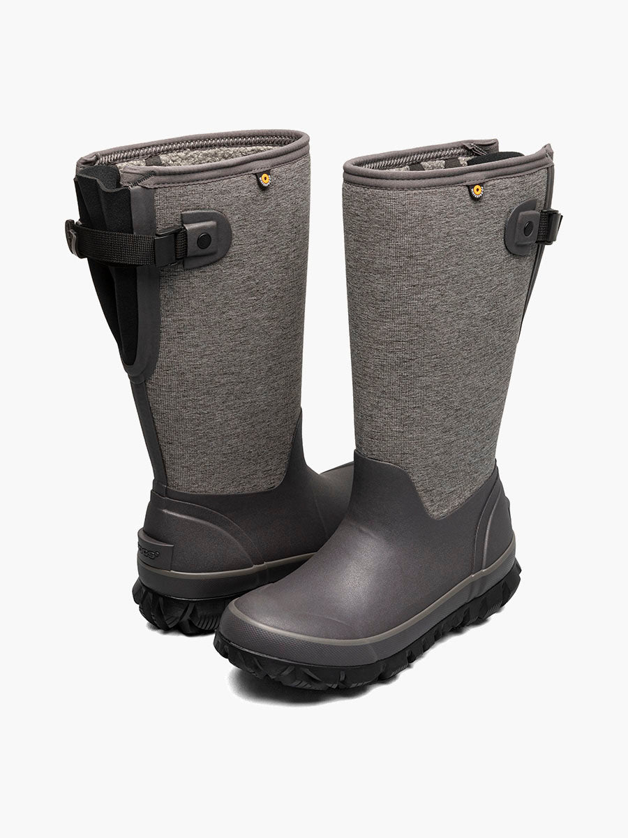 Bogs - Whiteout Adjustable Calf Heather - Gray