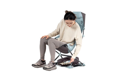 Nemo - Satellite Reclining Camp Chair - Arctic Aquifer