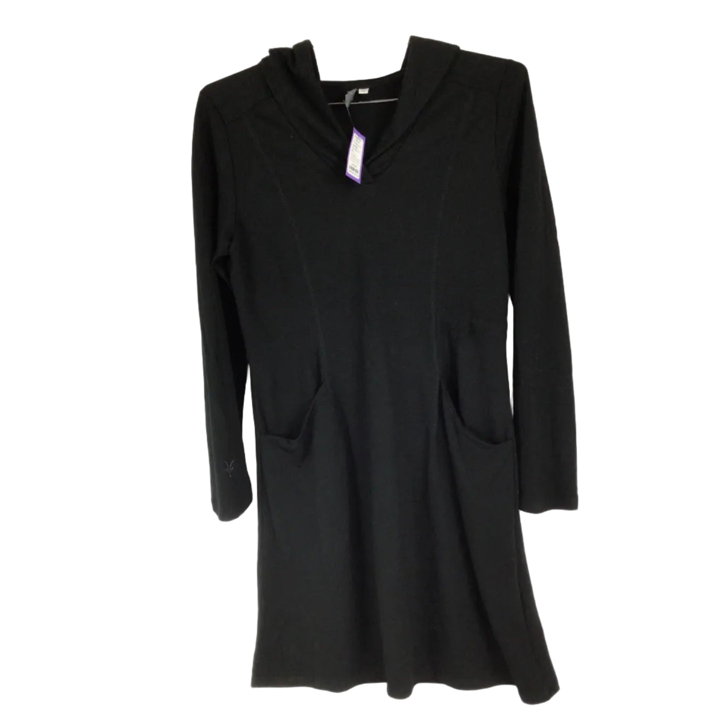 Ibex Merino Dress Wmn LG Blk