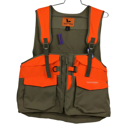 Field & Stream Outdoor Vest Men XL Tan/Orn