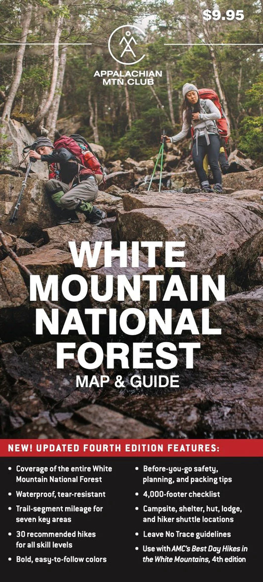 AMC - White Mt. NF Map And Guide