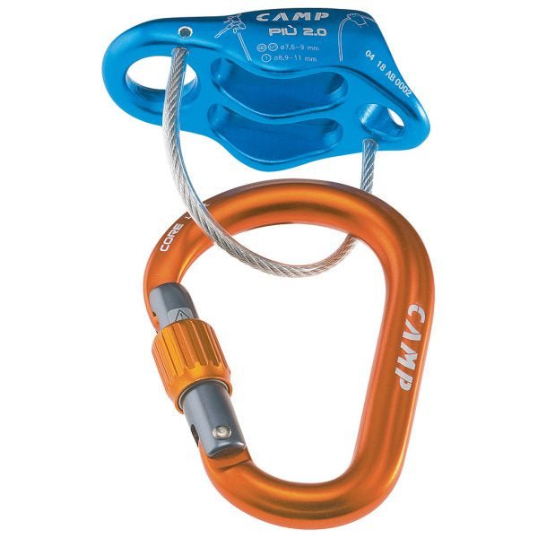 CAMP - Piu 2.0 Belay Kit - Gun Metal