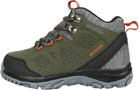 Northside - Benton Mid Waterproof - Kids - Olive/Gray