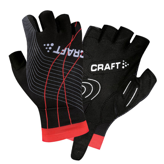 Craft - Elite Bike Glove - Black/Bright Red