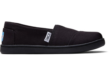 Toms - Youth Alpargata Espadrille - Kids - Navy Canvas