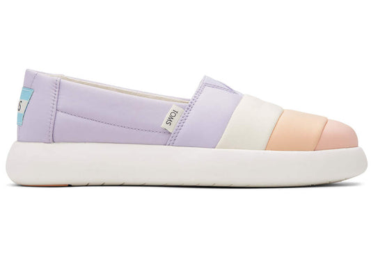 TOMS - Alpargata Mallow Women's Shoes - Bur Mlt Matte Woven Alpama Sneak