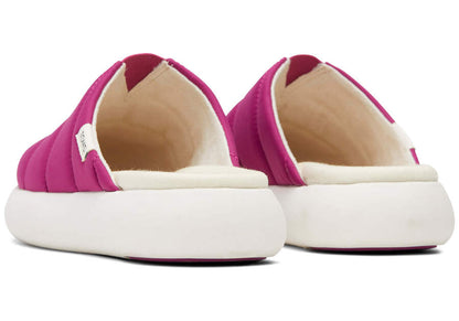 TOMS - Alpargata Mallow Women's Mule - Dk Fuch Matte Woven Almamu Sneak