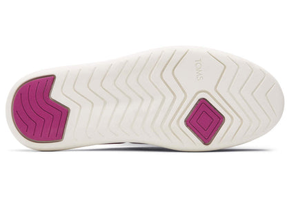 TOMS - Alpargata Mallow Women's Mule - Dk Fuch Matte Woven Almamu Sneak